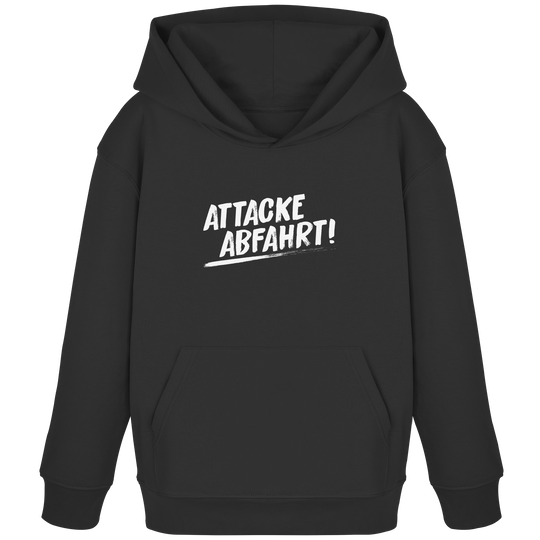 Attacke Abfahrt 2.0  Hoodie Kids