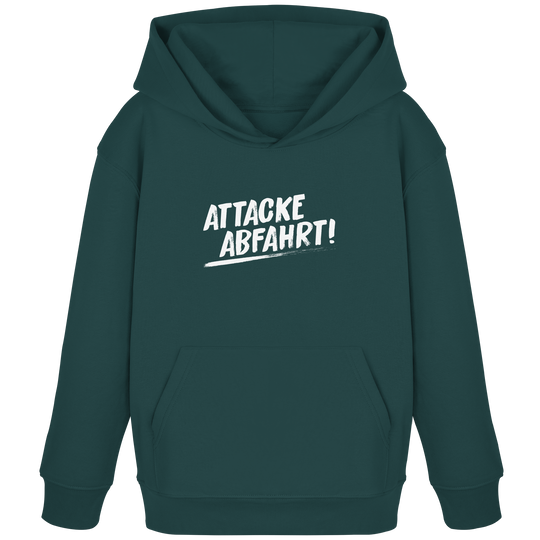 Attacke Abfahrt 2.0  Hoodie Kids