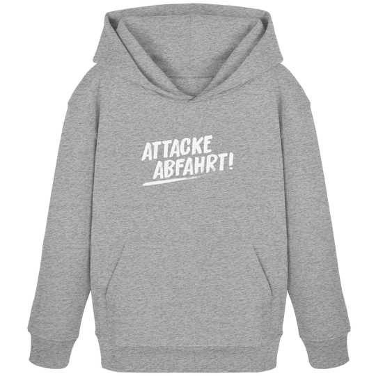 Attacke Abfahrt 2.0  Hoodie Kids