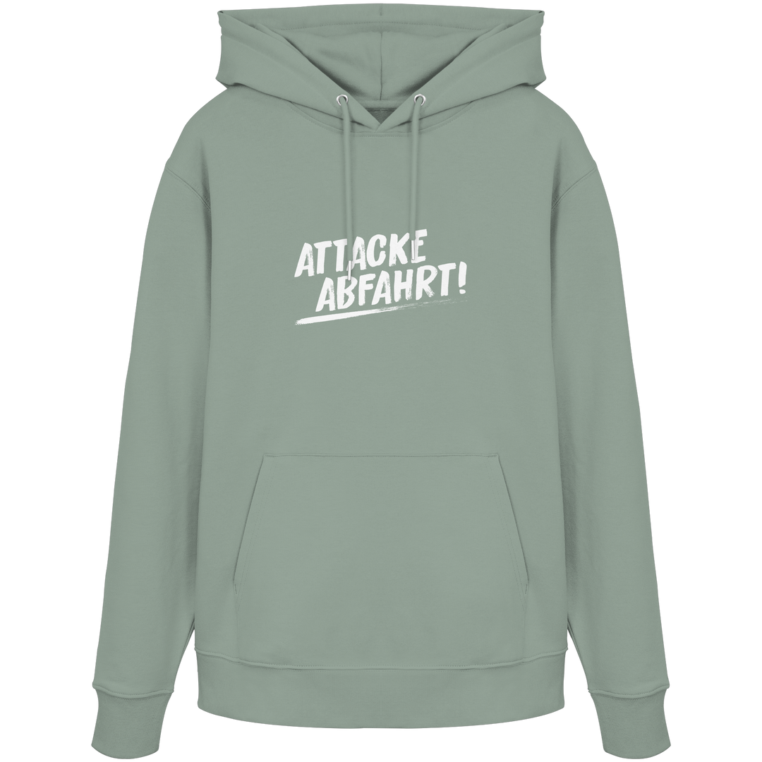 Attacke Abfahrt 2.0  Hoodie