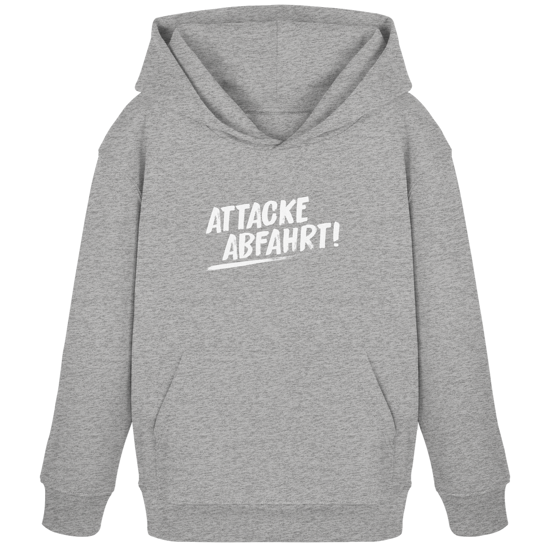 Attacke Abfahrt 2.0  Hoodie Kids