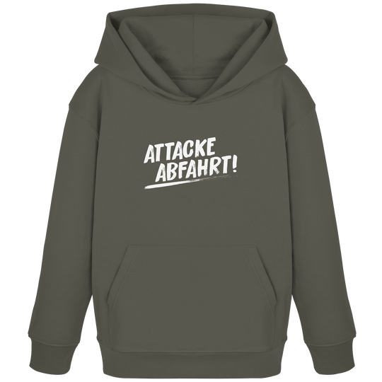 Attacke Abfahrt 2.0  Hoodie Kids