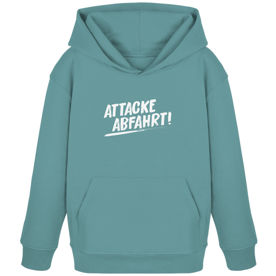 Attacke Abfahrt 2.0  Hoodie Kids
