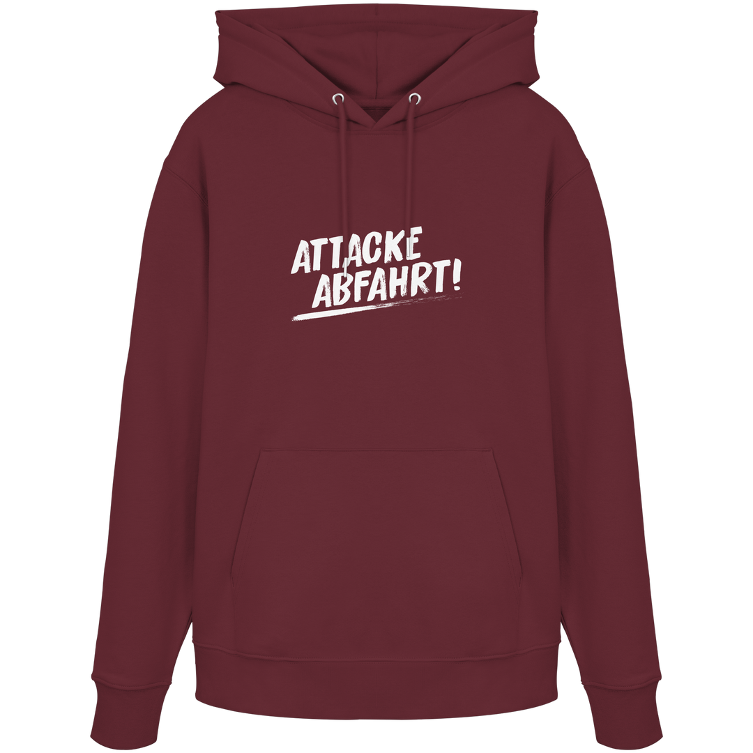 Attacke Abfahrt 2.0  Hoodie