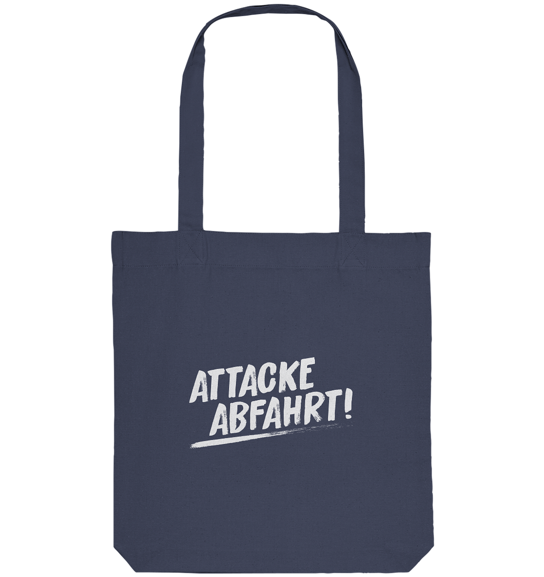 Attacke Abfahrt 2.0  - Jutebeutel