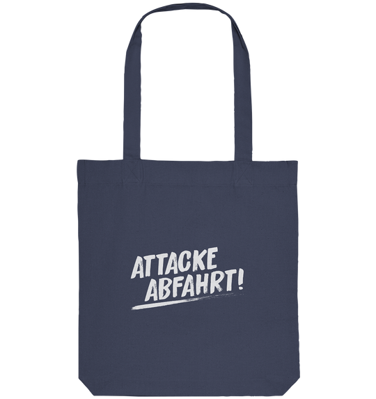Attacke Abfahrt 2.0  - Jutebeutel