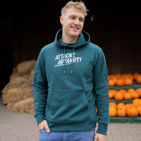 Attacke Abfahrt 2.0  Hoodie